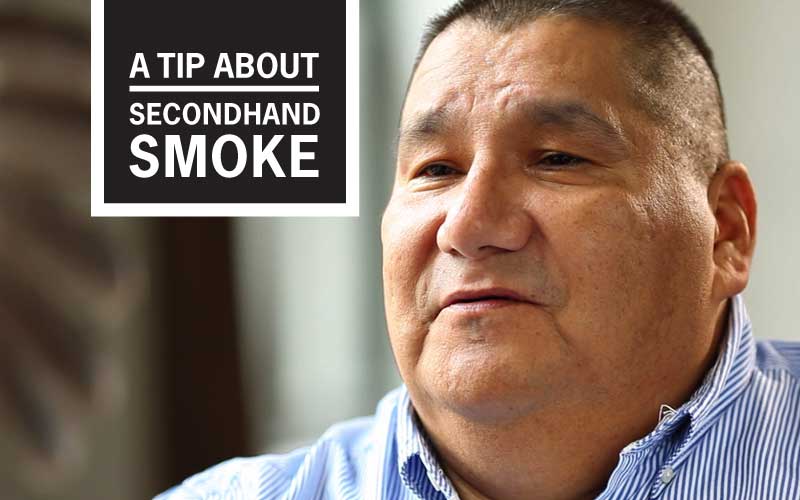 Nathan’s “Sidelined by Other People’s Smoke” Story - A Tip About Secondhand Smoke