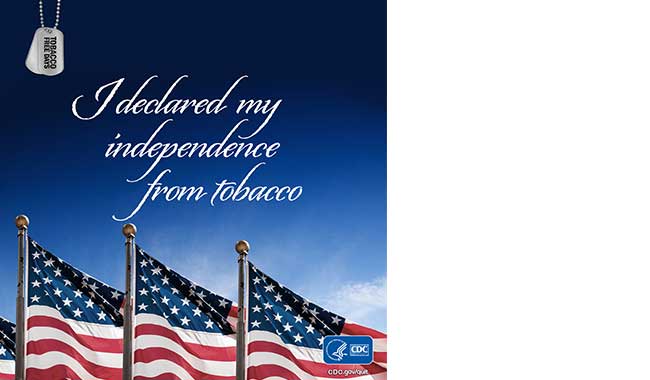 I declared my independence from tobacco