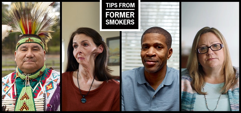 Tips From Former Smokers: Nathan M., Christine B., Roosevelt S., Rebecca C.