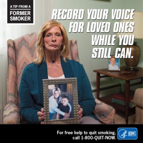 A Tip From A Former Smoker: Record your voice for loved ones while you still can.