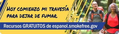 Hoy comienzo mi travesía para dejar de fumar. Recursos GRATUITOS de espanol.smokefree.gov