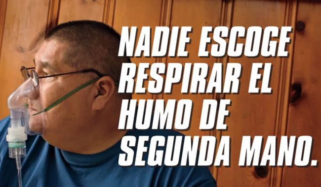 Nathan's Spanish No One chooses to Secondhand Smoke Ad