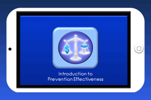 Introduction to Prevention Effectiveness e-learning graphic