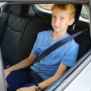 Stage 4. Seat belt: When the seat belt fits properly without a booster seat.