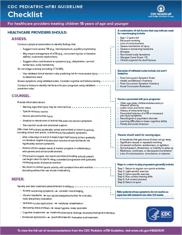 Checklist on Diagnosis and Management publication cover