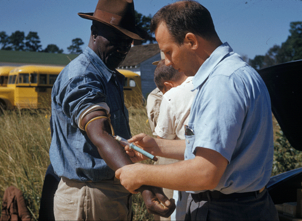 Photograph of Participants in the Tuskegee Syphilis Study