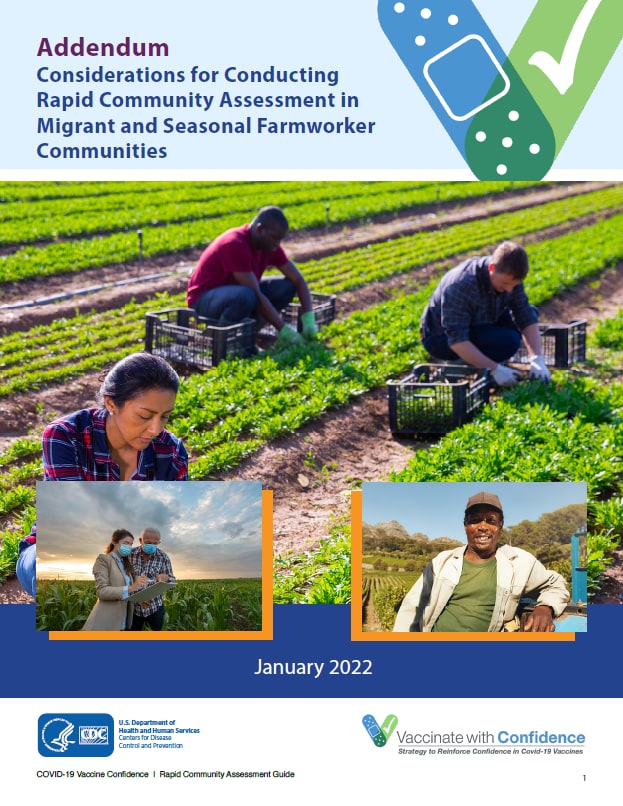 Front page of the RCA Addendum for Migrant and Seasonal Farmworker Communities