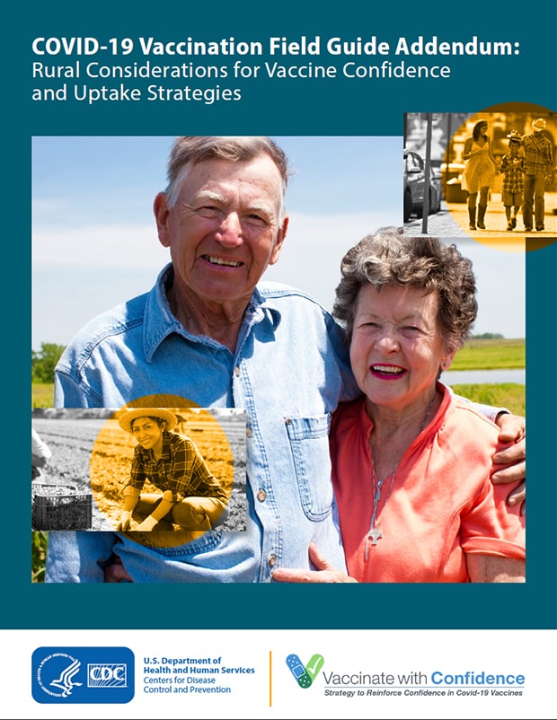 elderly couple/COVID - 19 Vaccination Field Guide Addendum: Rural Considerations/Vaccine Confidence and Uptake Strategies