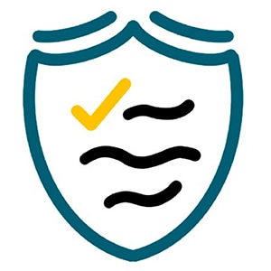 illustration of a shield with checkmark