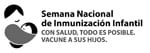 Black and white Spanish - National Infant Immunization Week