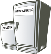 refrigerator and freezer for vaccine storage