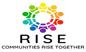 Logo: Rise - Communities Rise Together