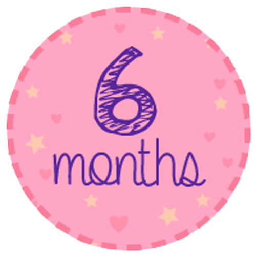 6 месяцев песни. Наклейка 6 месяцев. Стикер 6 месяцев. Мне 6 месяцев. 6 Months надпись.