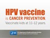 HPV vaccine Video