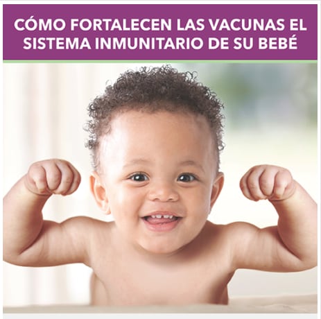 Cómo fortalecen las vacunas el sistema inmunitario de su bebé