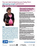 Fact sheet: You Can Start Protecting Your Baby from Whooping Cough before Birth