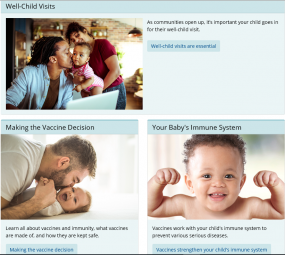 view of Why vaccinate page