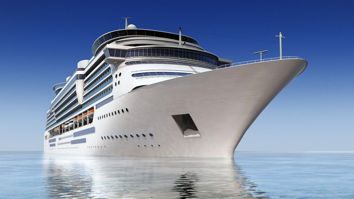 Photo of a cruise ship