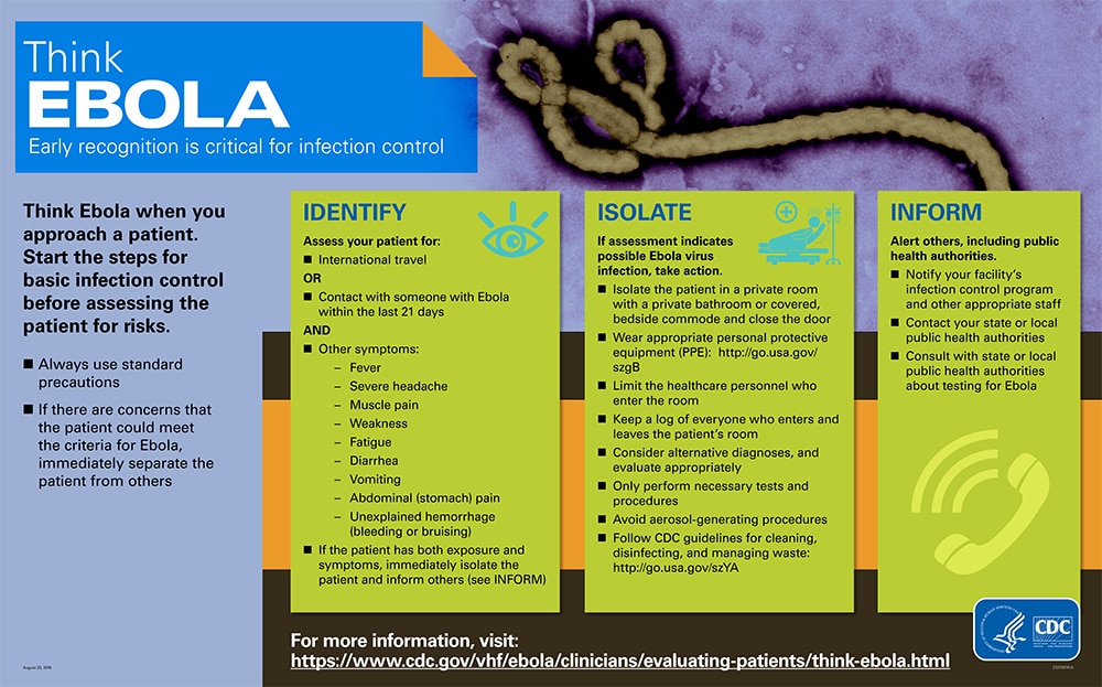 Factsheet - Healthcare Workers: Could it be Ebola?