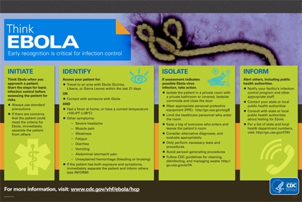 Factsheet—Healthcare Workers: Could it be Ebola?