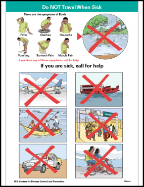 Do Not Travel When Sick-English Print Version