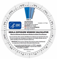 Ebola exposure window wheel thumbnail English
