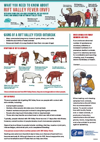 Posters | Rift Valley Fever | CDC