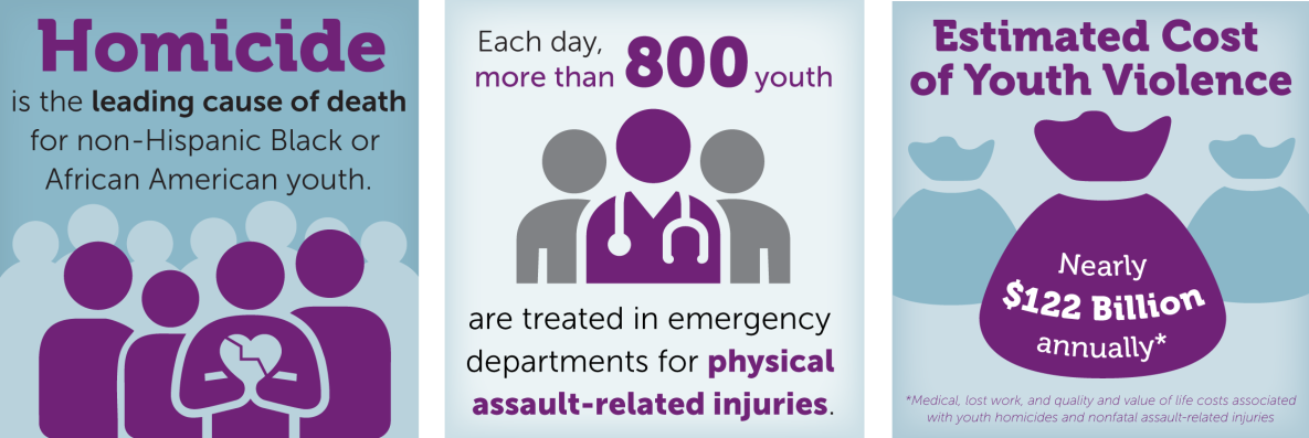 graphics reporting youth violence data