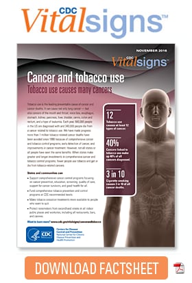 Cancer and Tobacco Factsheet