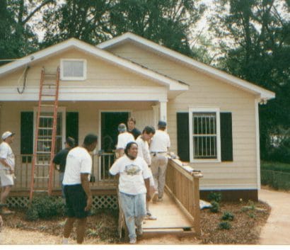 PHAs Volunteering at Habitat for Humanity, 1997