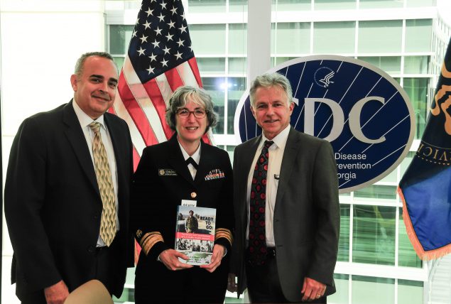 Sharing the Ready to Go Book with CDC Leadership Sharing the "Ready to Go" book with CDC Leadership