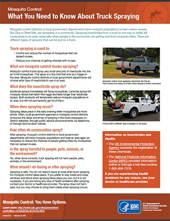 What you need to know about truck spraying fact sheet thumbnail