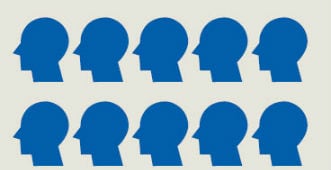 adult heads clipart