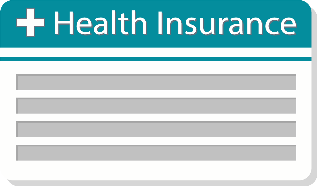 Graphic of a health insurance card