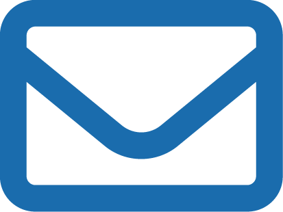 Blue envelope icon