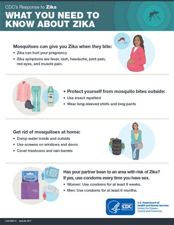 What you need to know about Zika? fact sheet thumbnail