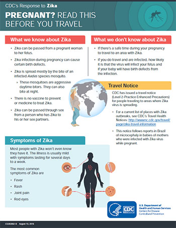 Infographic thumbnail: Pregnant? Read this before you travel.