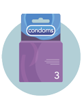 ilustração de uma caixa de preservativos