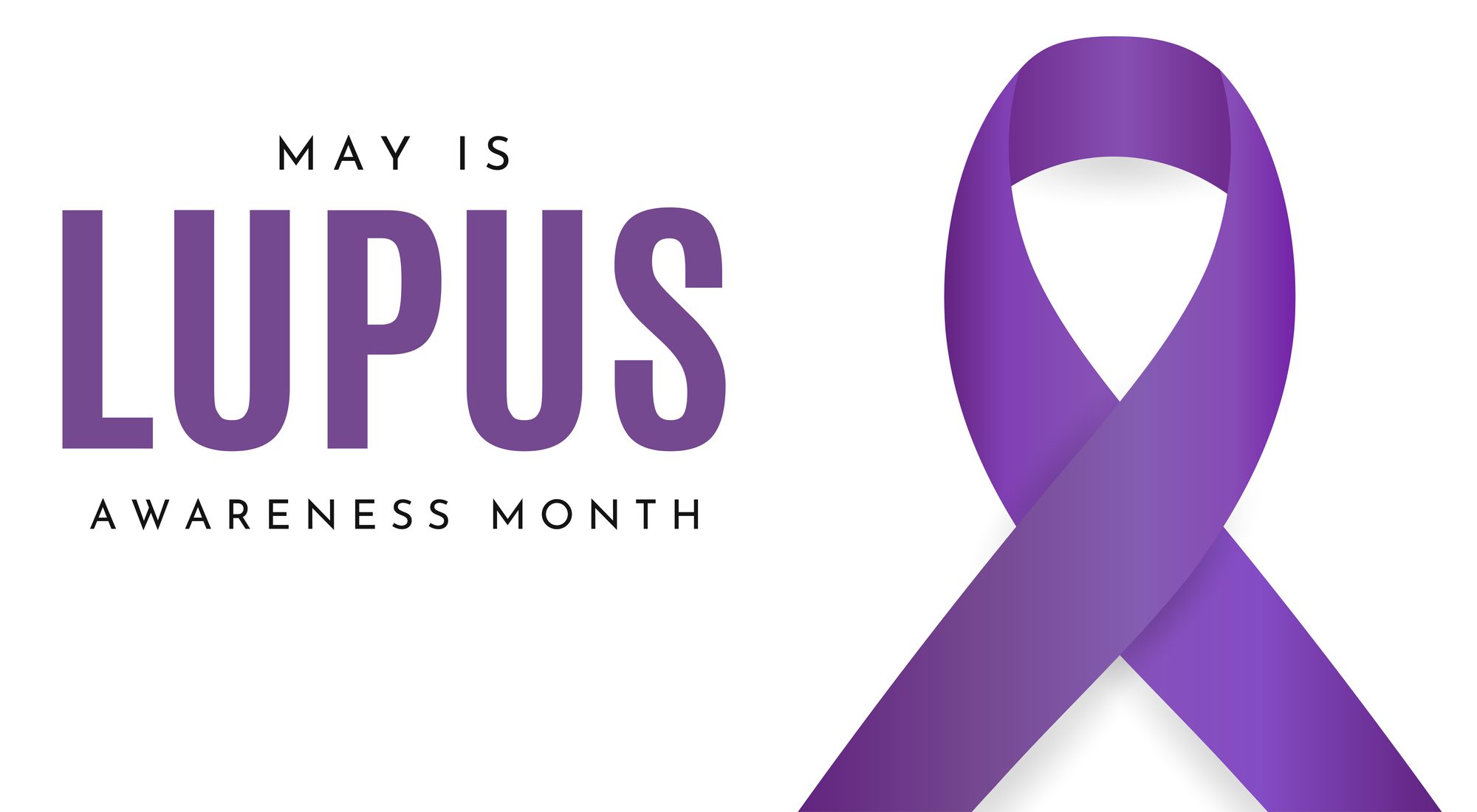 Lupus Awareness Month, May. Vector